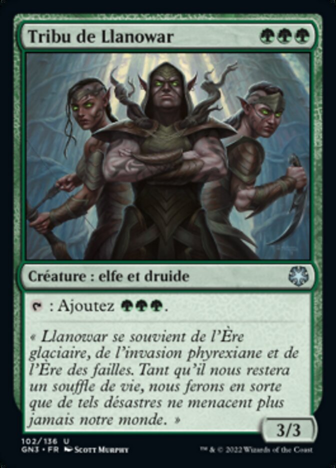 Tribu de Llanowar