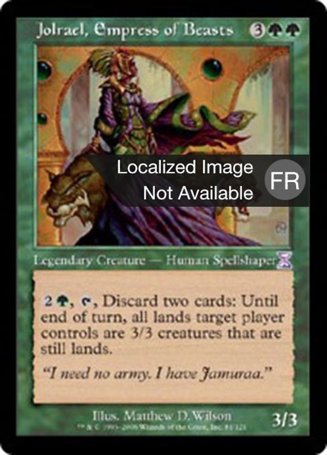 Jolrael, impératrice des bêtes