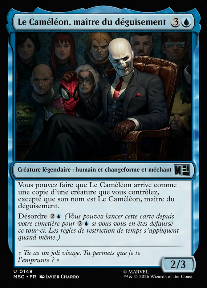 Le Caméléon, maître du déguisement