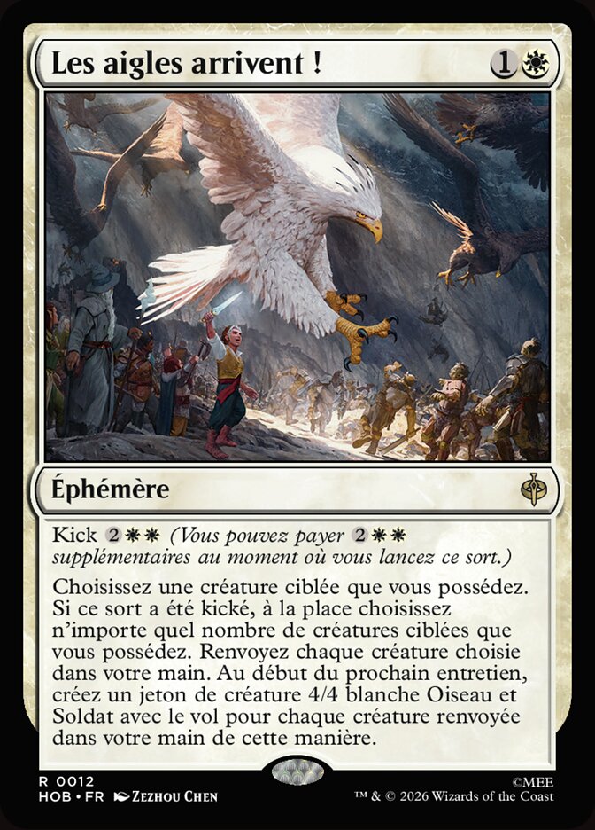 Les aigles arrivent !