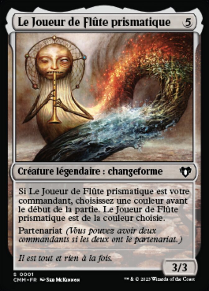 Le Joueur de Flûte prismatique