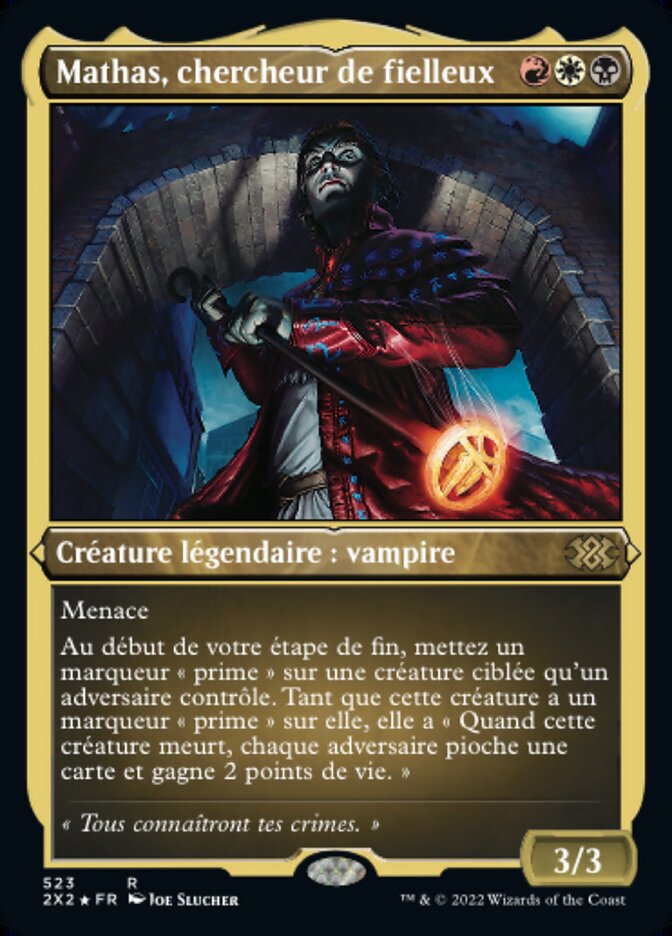 Mathas, chercheur de fielleux