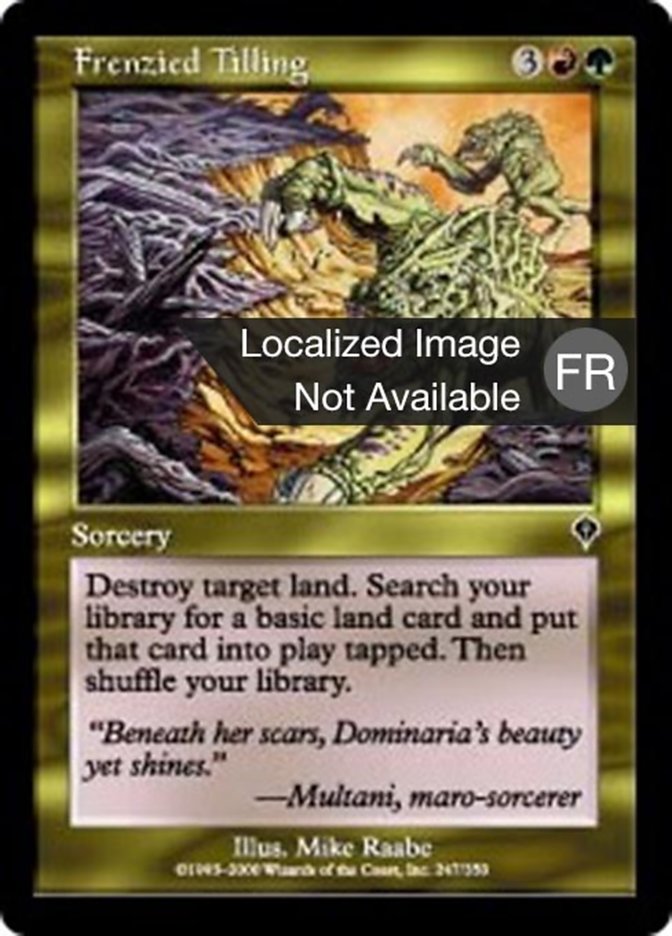 Labourage désordonné