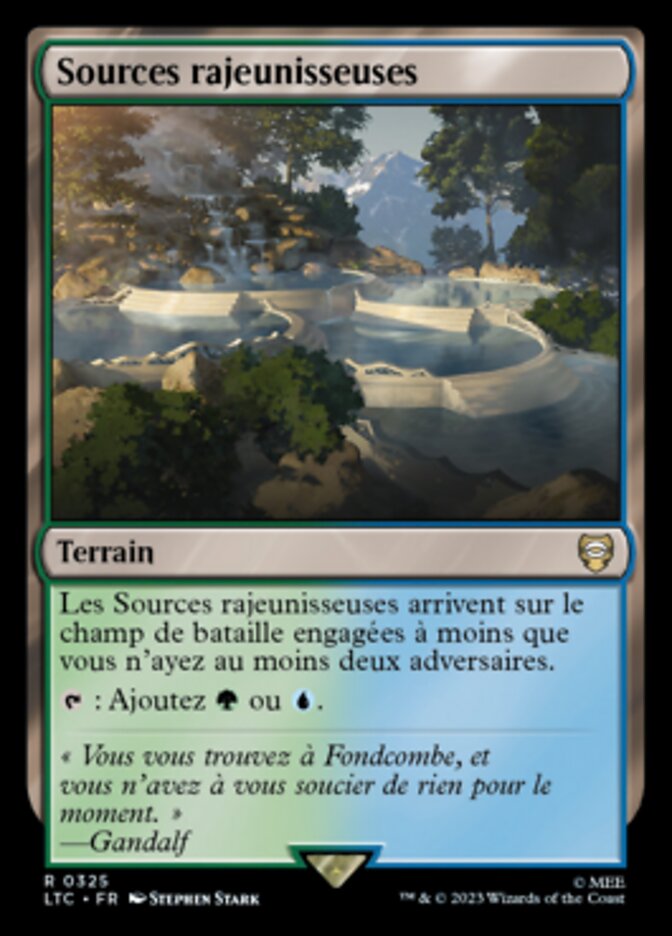 Sources rajeunisseuses