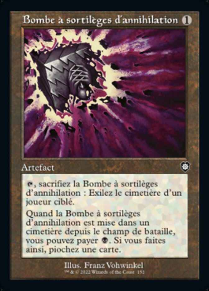 Bombe à sortilèges d'annihilation