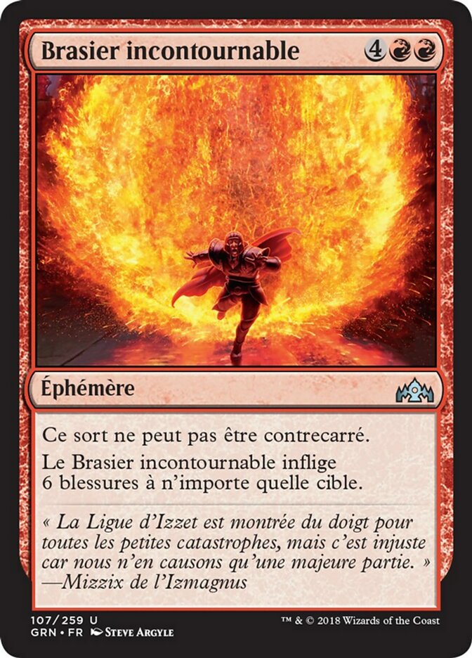 Brasier incontournable