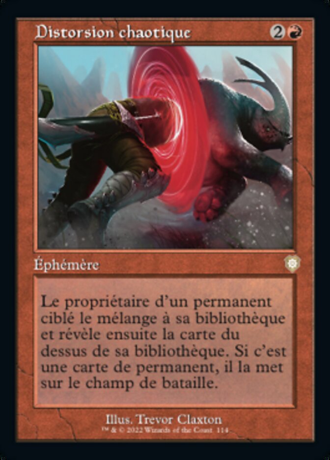 Distorsion chaotique