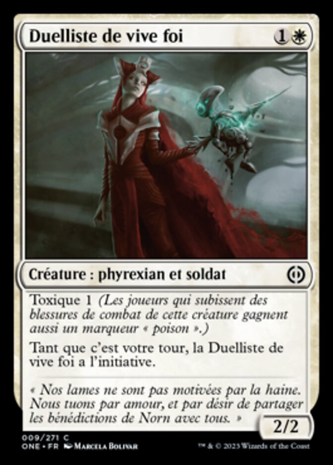 Duelliste de vive foi