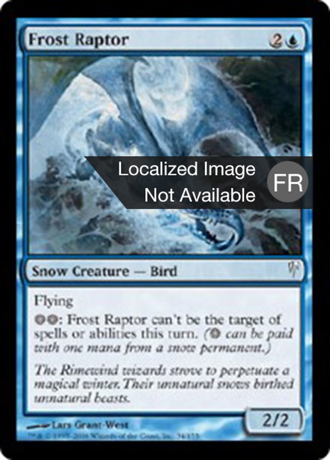 Rapace de givre
