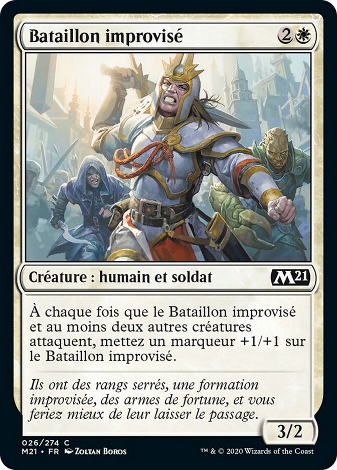 Bataillon improvisé