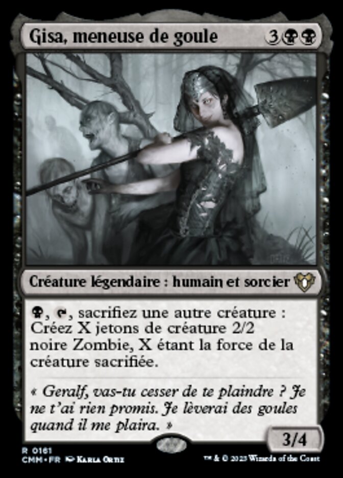 Gisa, meneuse de goule