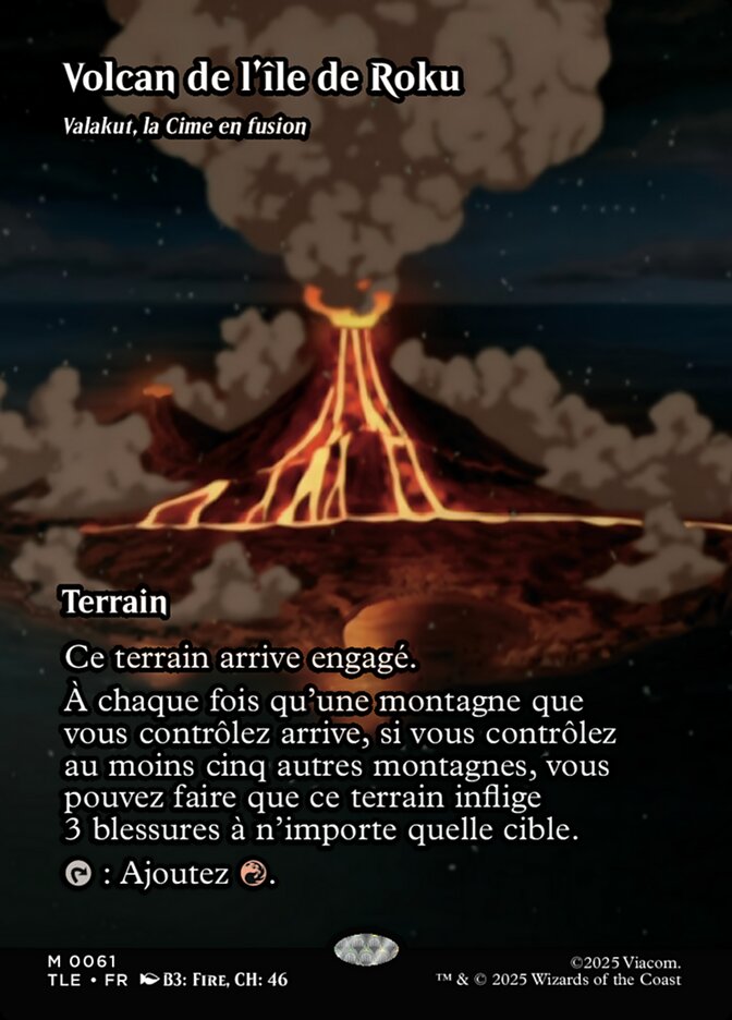 Valakut, la Cime en fusion