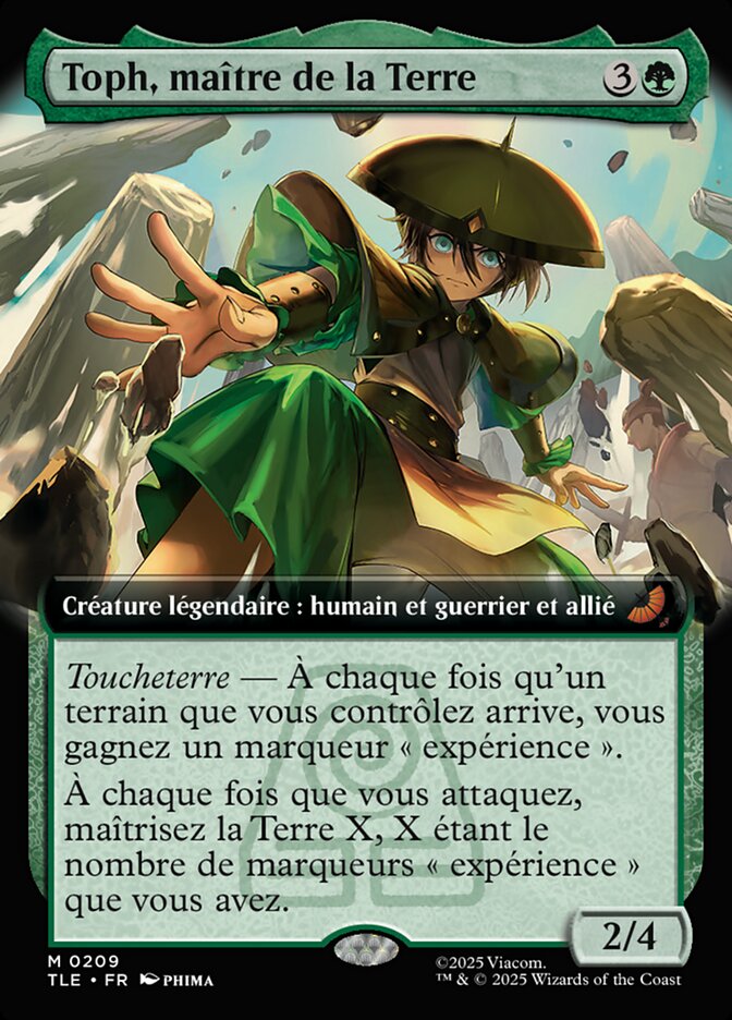 Toph, maître de la Terre