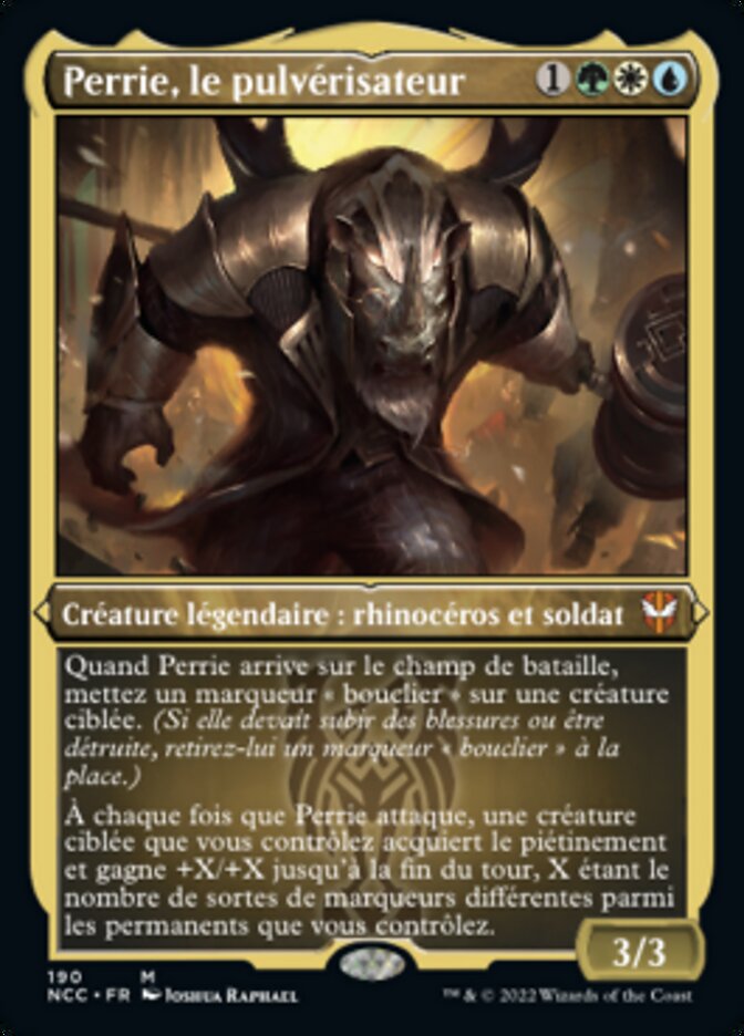 Perrie, le pulvérisateur