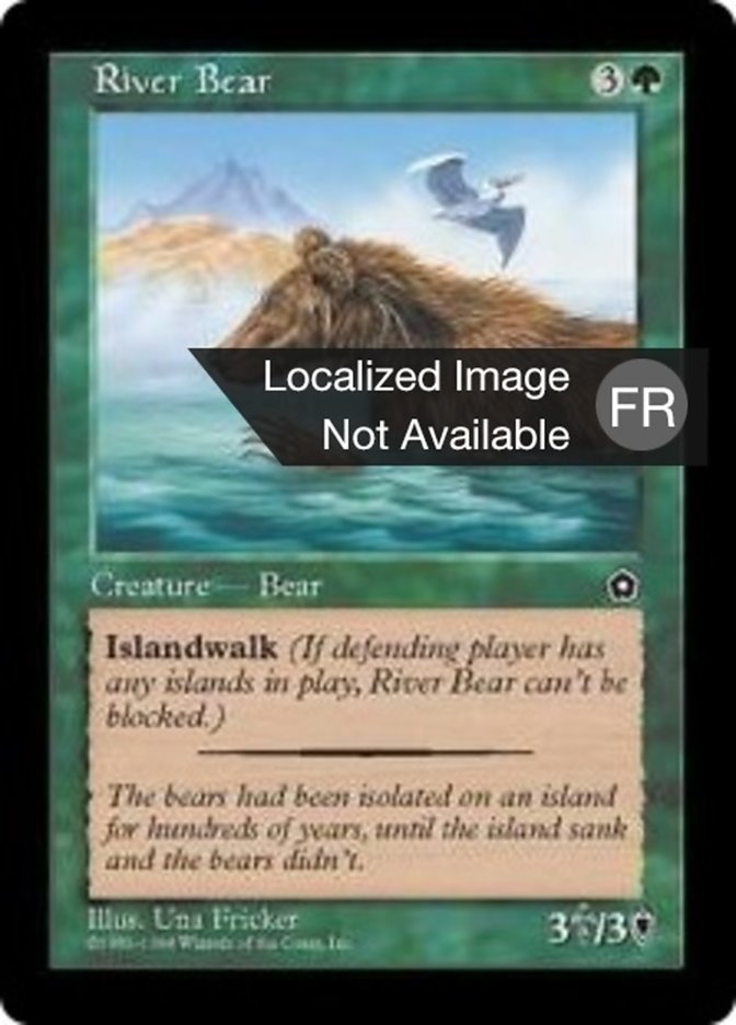 Ours des rivières
