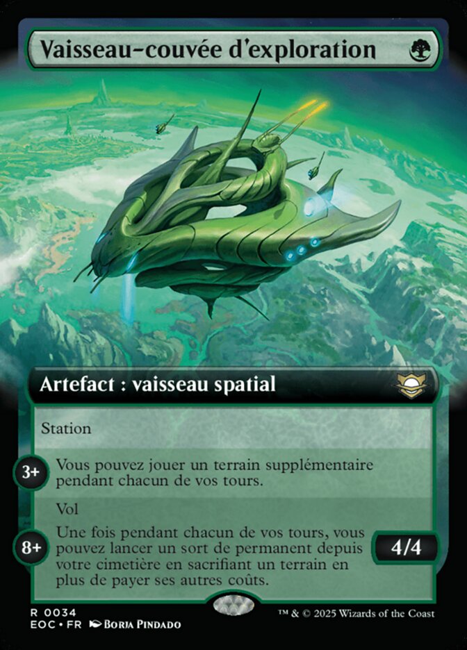 Vaisseau-couvée d'exploration