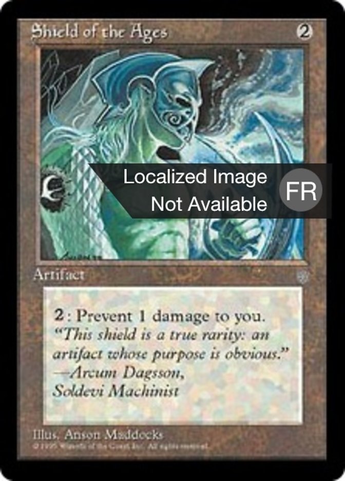 Bouclier des temps anciens