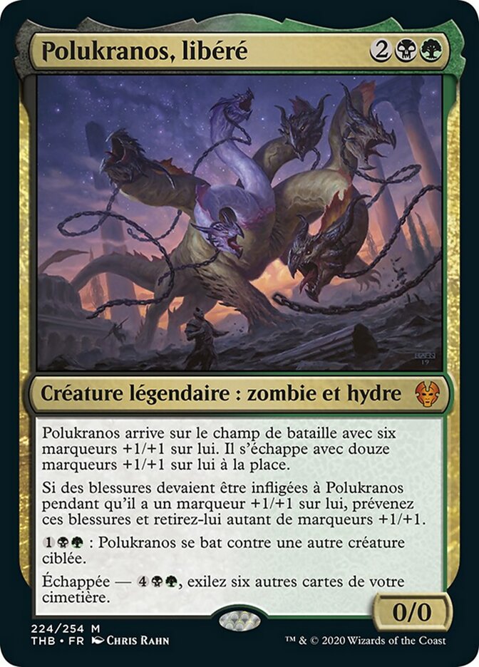 Polukranos, libéré