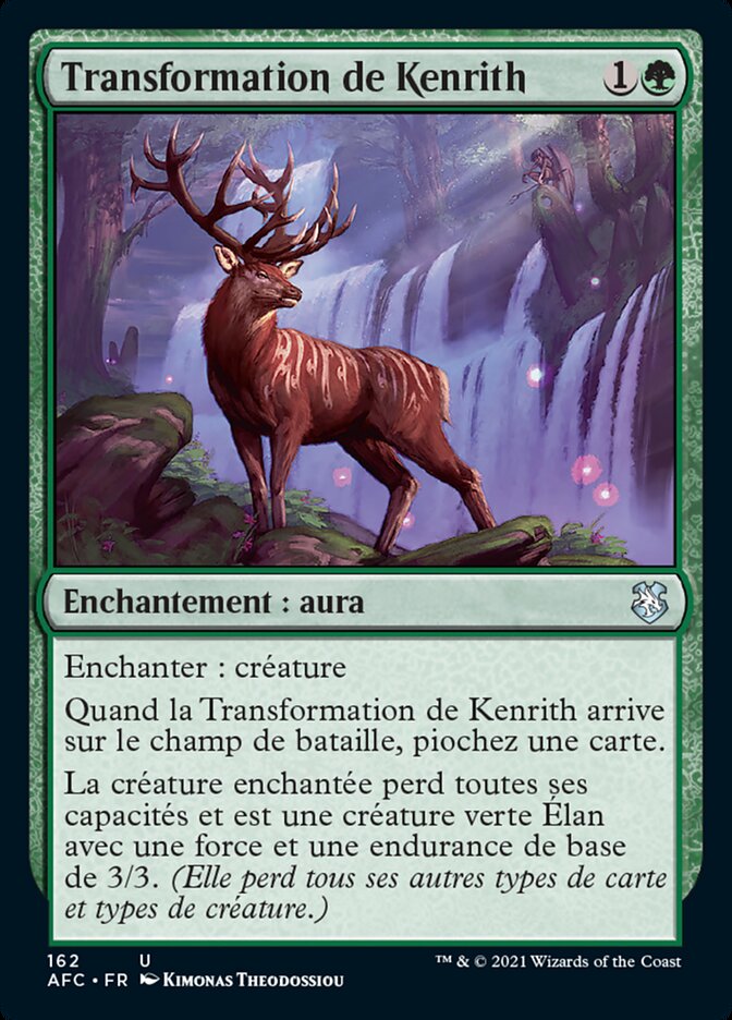 Transformation de Kenrith