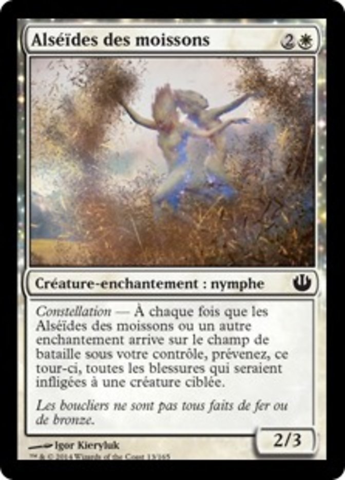 Alséïdes des moissons