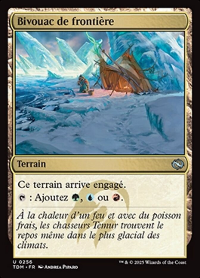 Bivouac de frontière