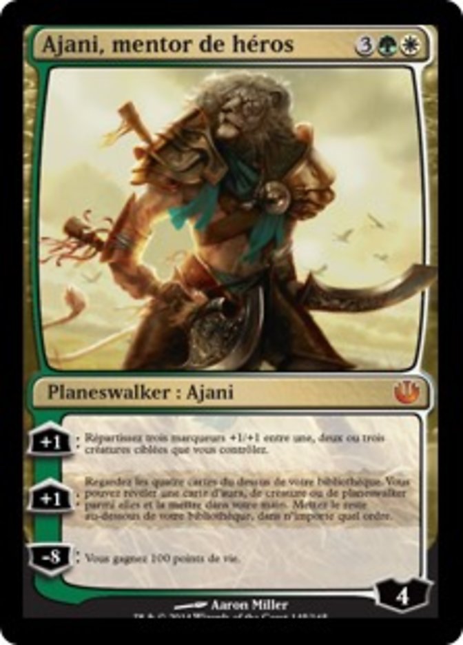 Ajani, mentor de héros