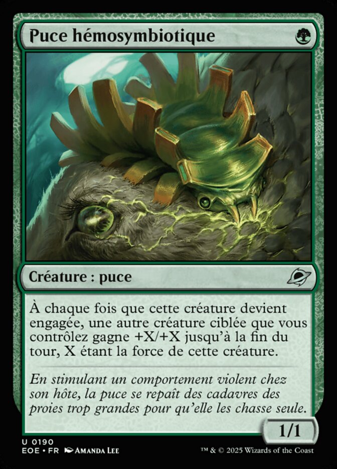 Puce hémosymbiotique