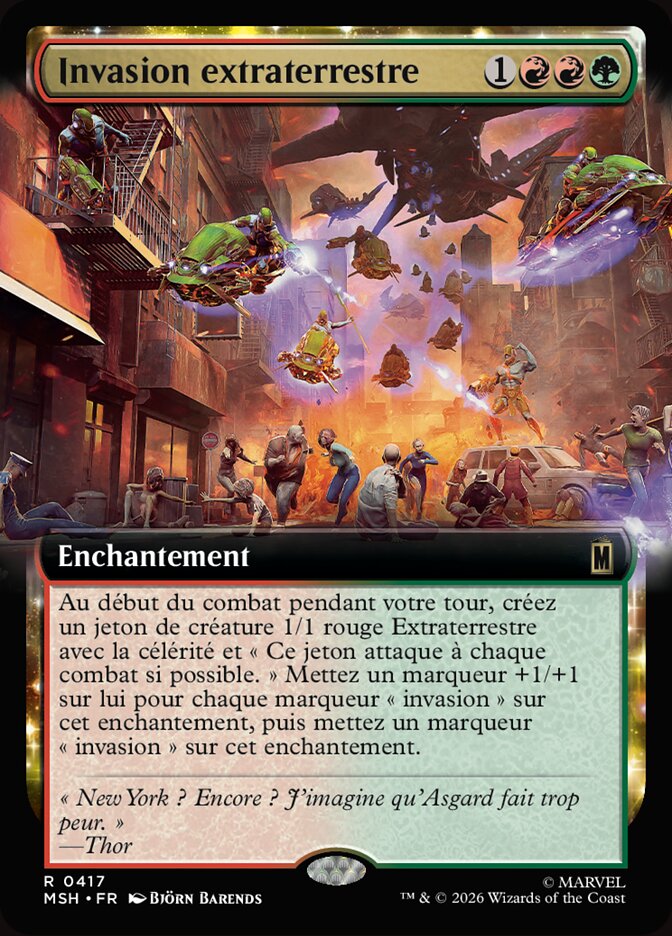 Invasion extraterrestre