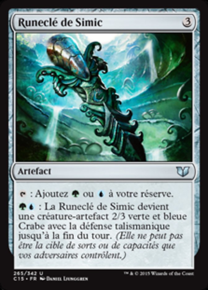 Runeclé de Simic