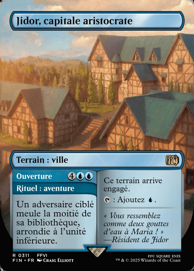 Jidoor, Aristocratic Capital