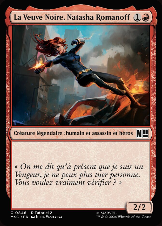 La Veuve Noire, Natasha Romanoff