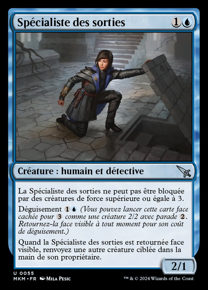 Spécialiste des sorties