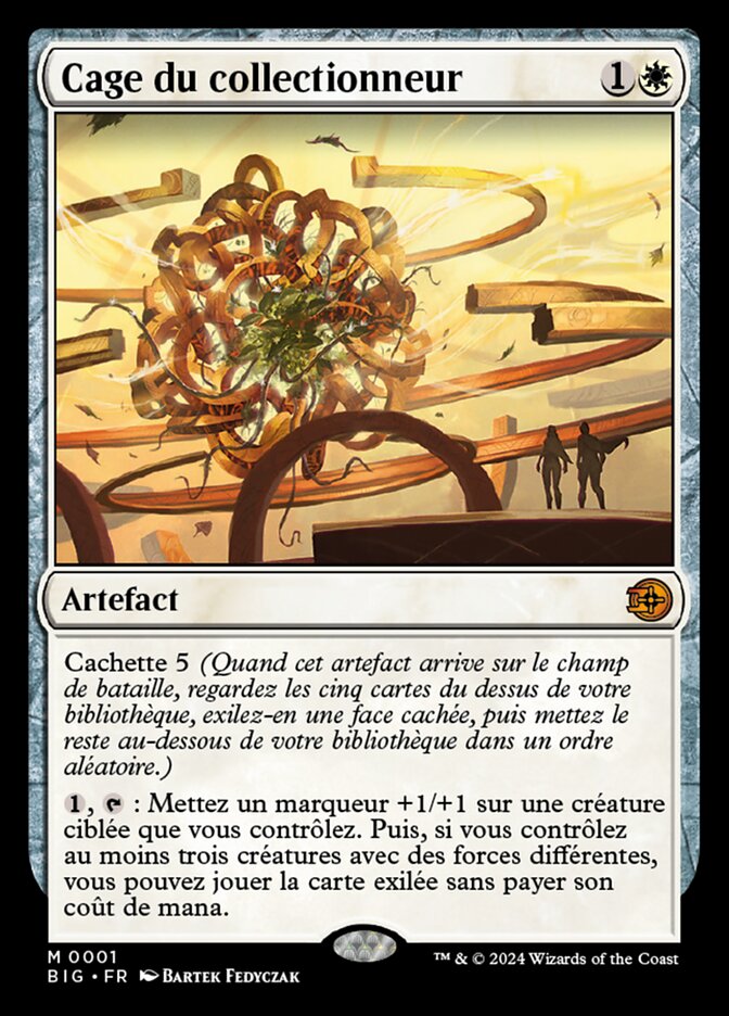 Cage du collectionneur
