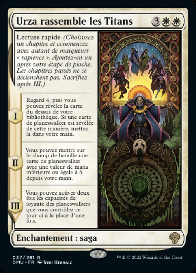 Urza rassemble les Titans