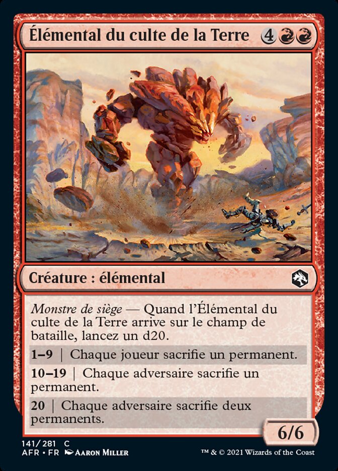 Élémental du culte de la Terre