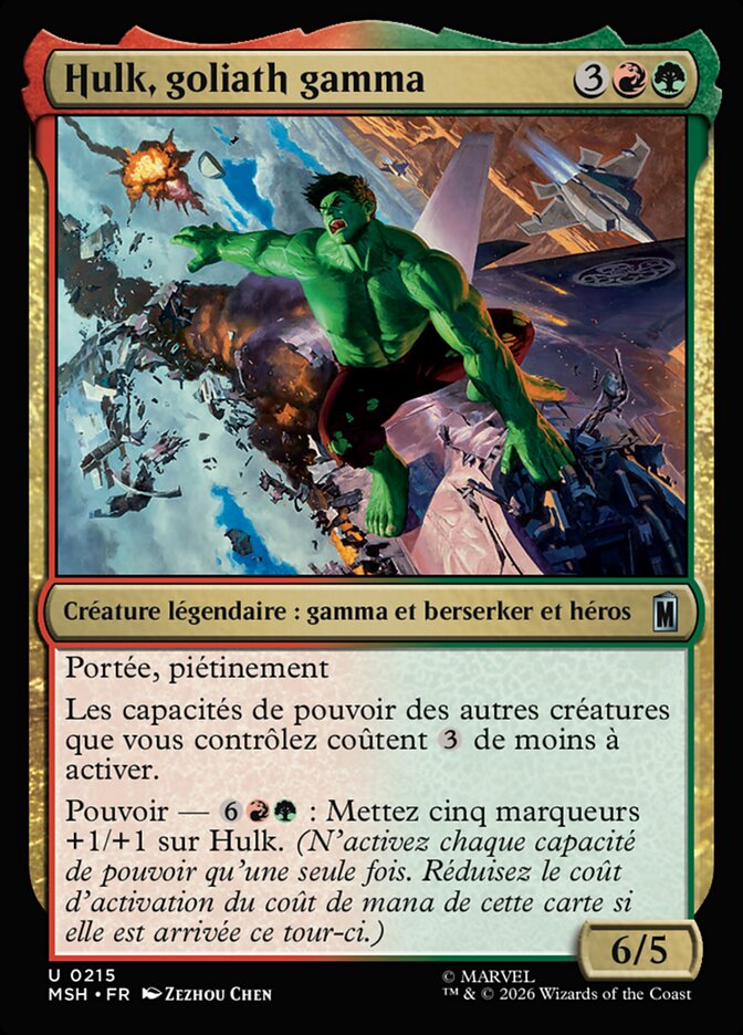 Hulk, goliath gamma
