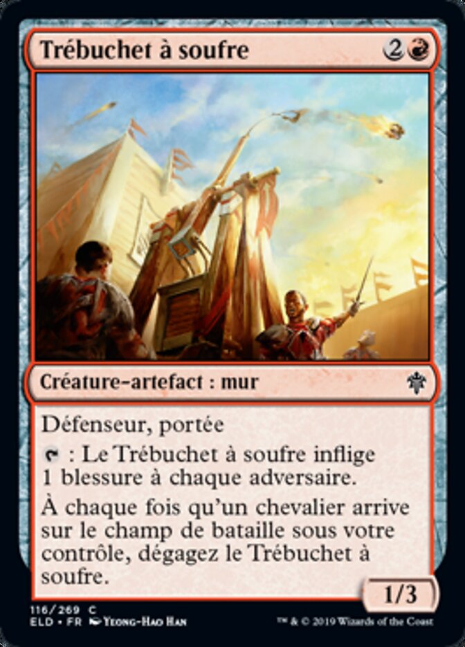 Trébuchet à soufre