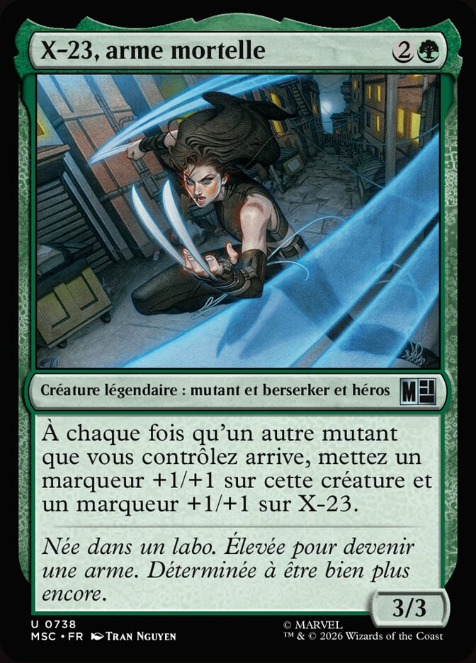 X-23, arme mortelle