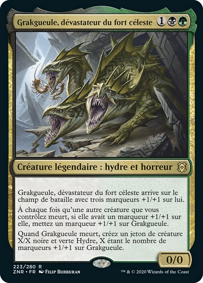 Grakgueule, dévastateur du fort céleste