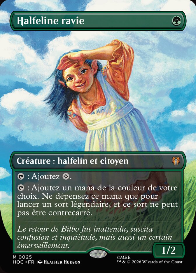 Halfeline ravie