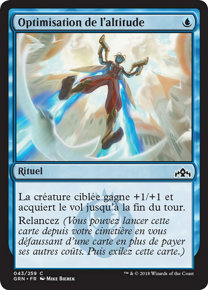 Optimisation de l'altitude