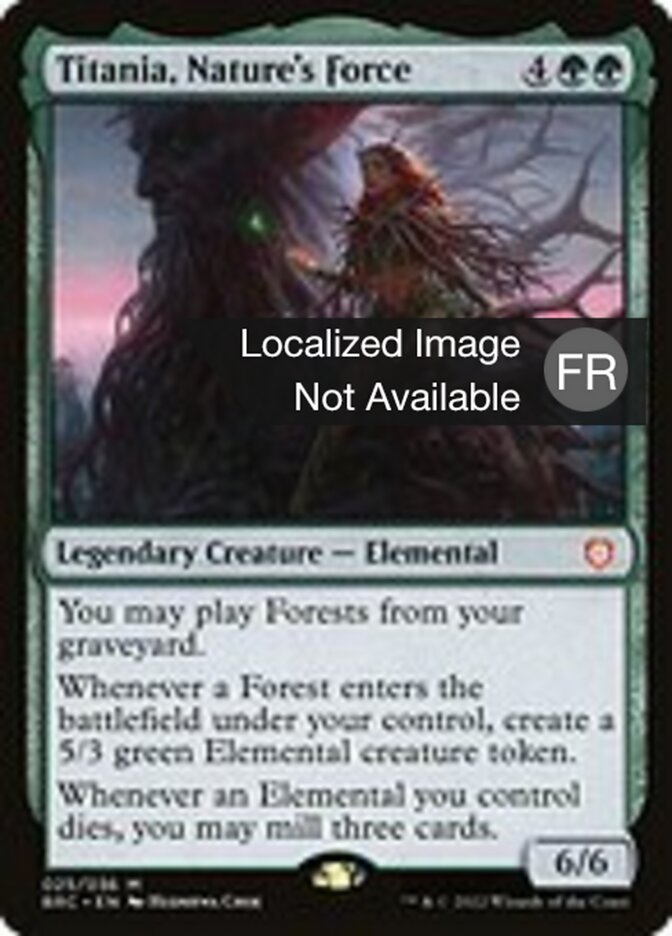 Titania, force de la nature