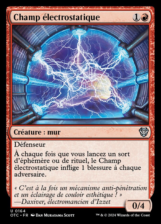 Champ électrostatique