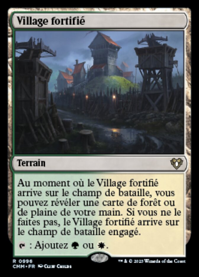 Village fortifié