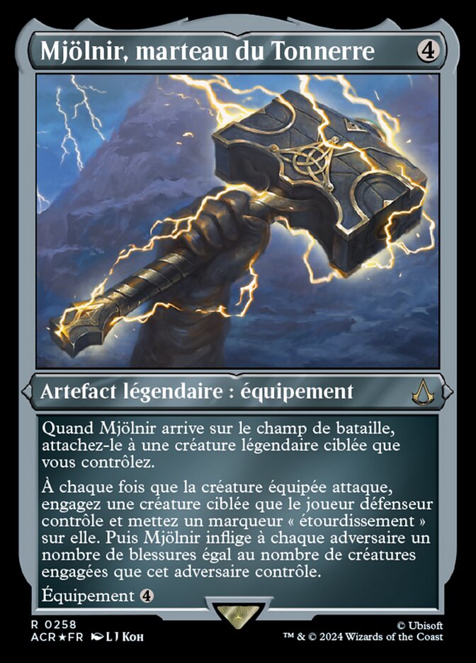 Mjölnir, marteau du Tonnerre