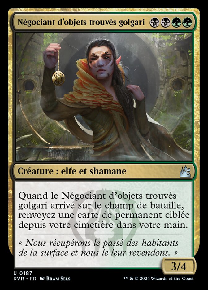 Négociant d'objets trouvés golgari