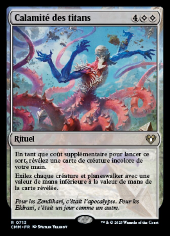 Calamité des titans