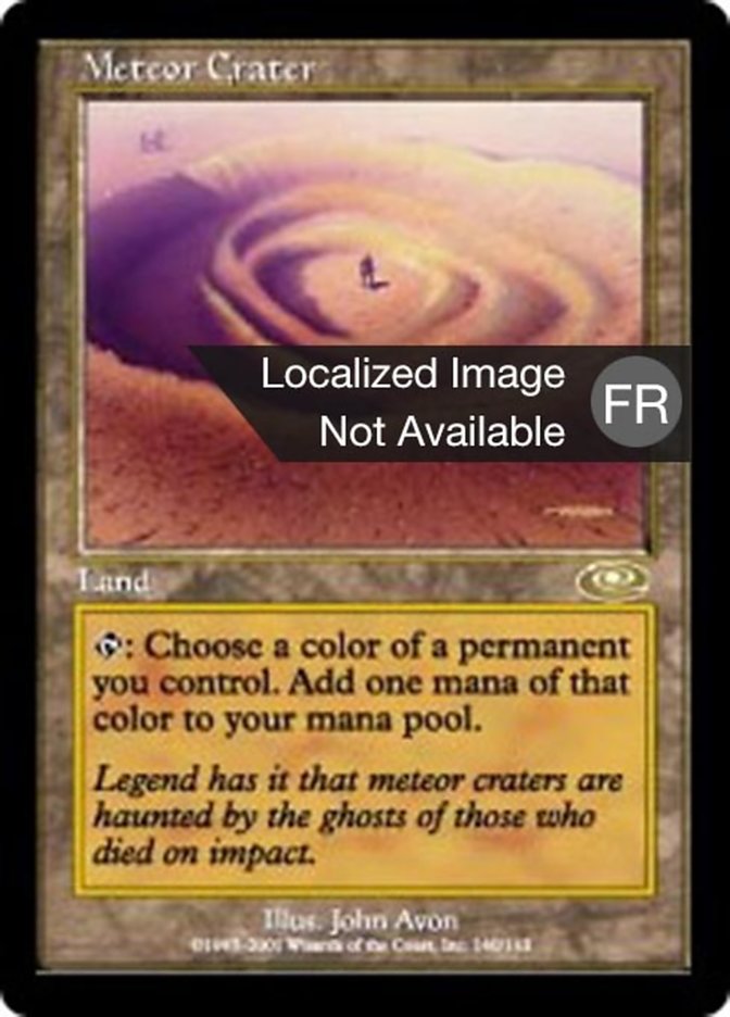 Cratère météoritique