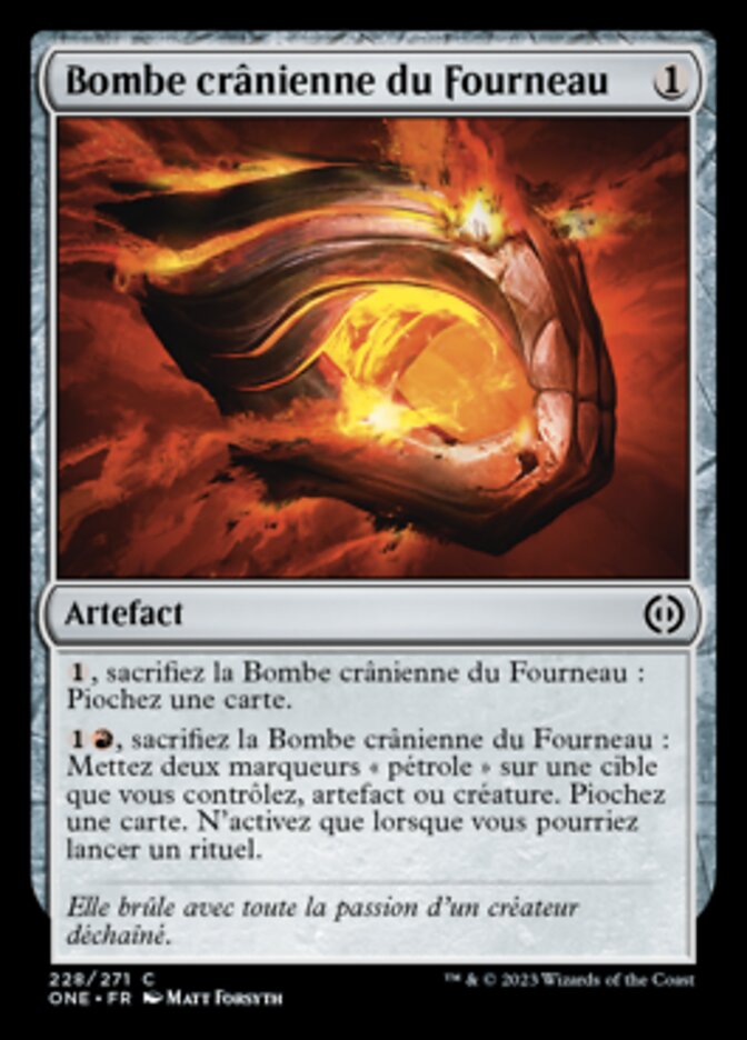 Bombe crânienne du Fourneau