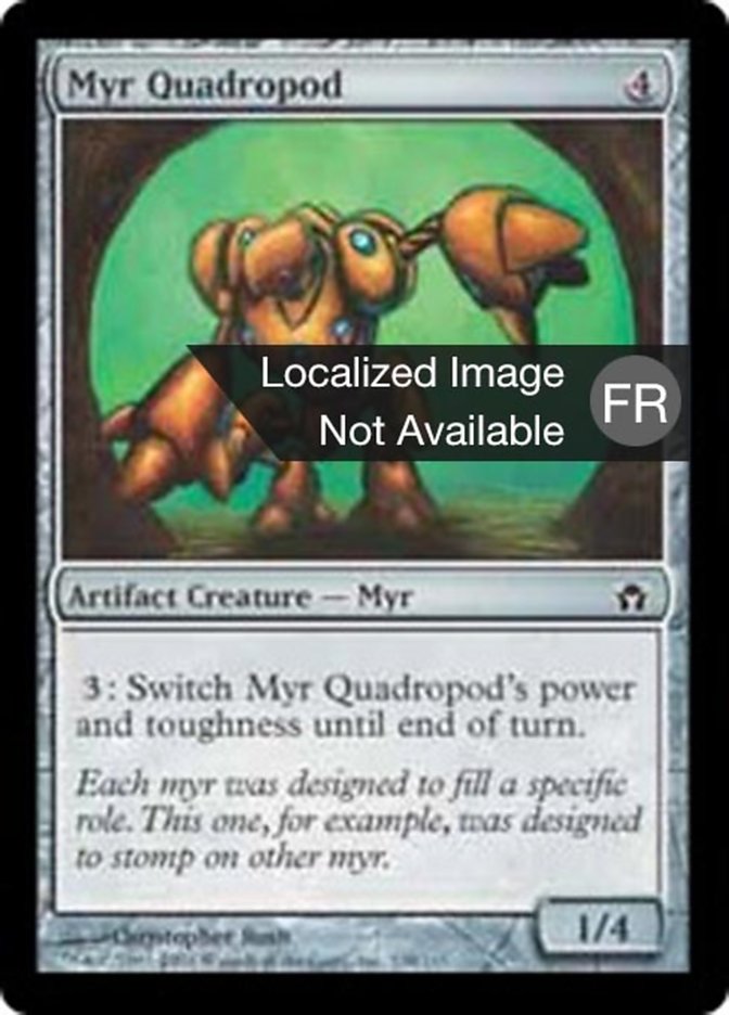 Quadripode myr